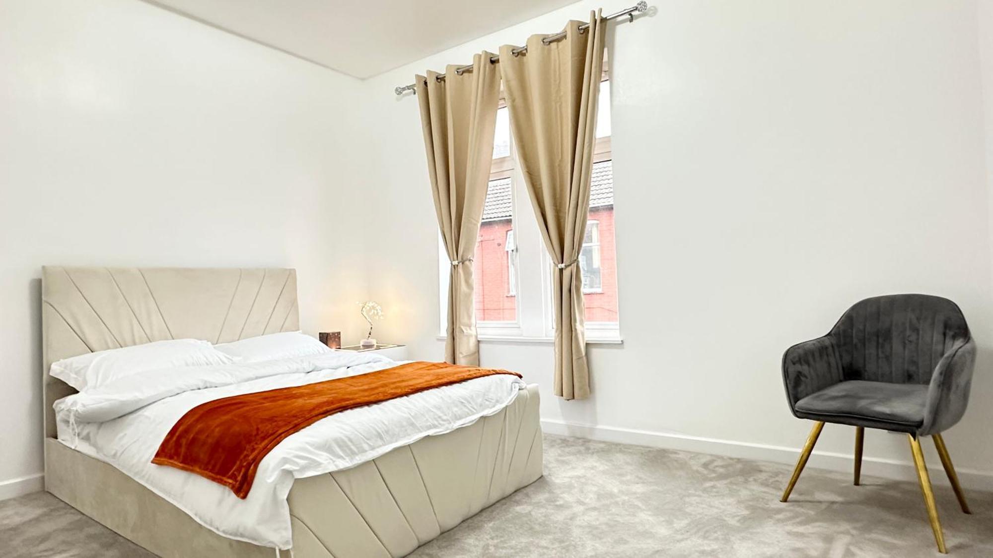 8-sleeper 3br 4bed 2bath Wi-fi Garden Tv Apartment